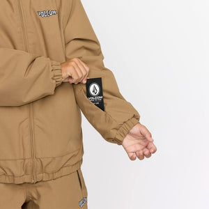 VOLCOM Kids Chaos Full Zip Jacket 2026 - Bronze