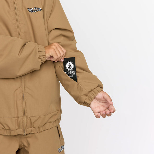 VOLCOM Kids Chaos Full Zip Jacket 2026 - Bronze