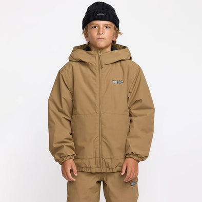 VOLCOM Kids Chaos Full Zip Jacket 2026 - Bronze