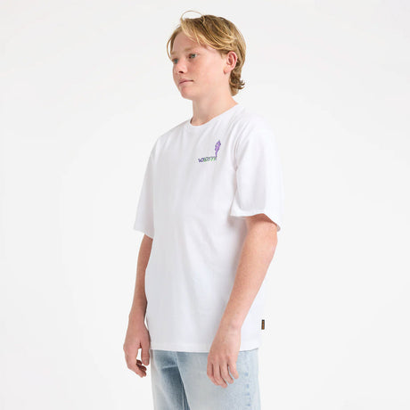 VOLCOM Kids Featured Artist Ben Sanaire Tee 2 - White