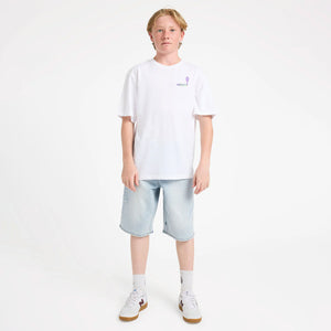 VOLCOM Kids Featured Artist Ben Sanaire Tee 2 - White