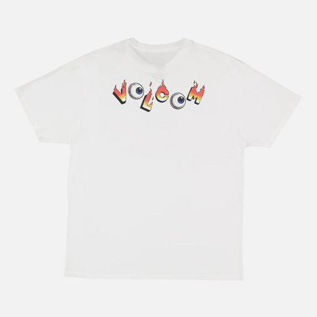 VOLCOM Kids Featured Artist Daniel Shepard Youth Tee - White