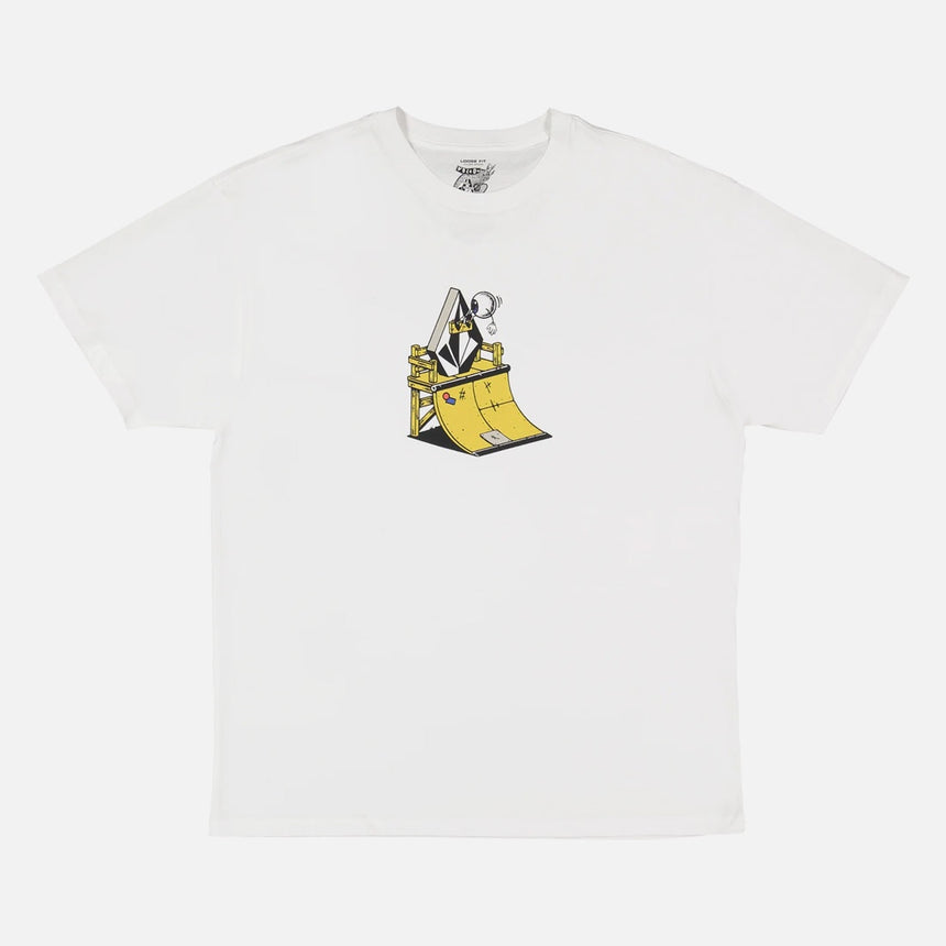VOLCOM Kids Featured Artist Daniel Shepard Youth Tee - White