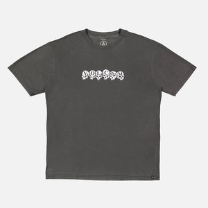 VOLCOM Kids Hedzwill Roll Youth Tee - Stealth