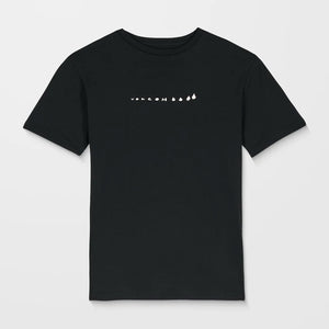 VOLCOM Kids Longosnake Tee - Black