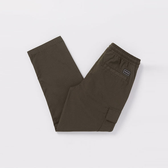 VOLCOM Kids March Cargo Elastic Waist Pant - Wren