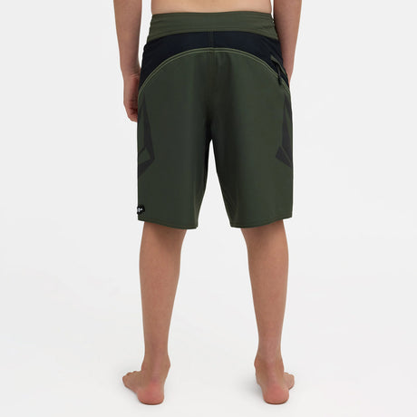 VOLCOM Kids Pro Stone Mod Youth Boardshorts - Squadron Green