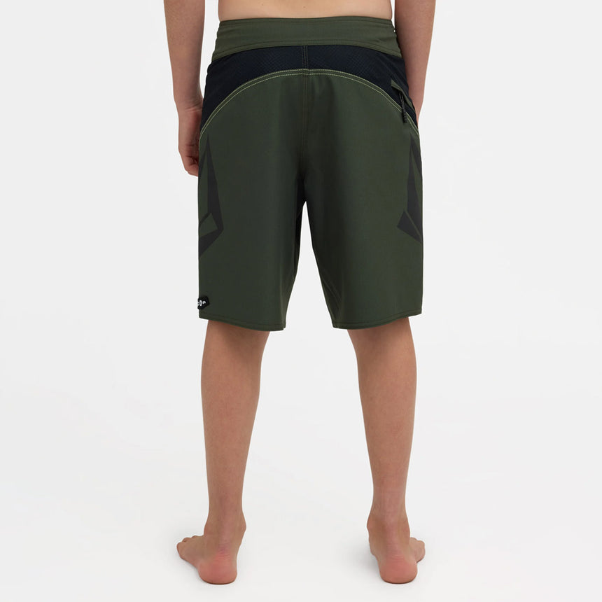 VOLCOM Kids Pro Stone Mod Youth Boardshorts - Squadron Green
