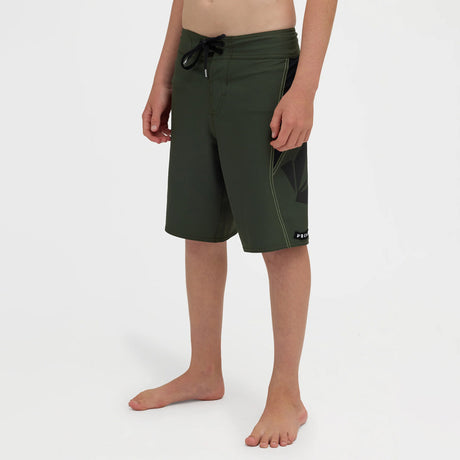 VOLCOM Kids Pro Stone Mod Youth Boardshorts - Squadron Green