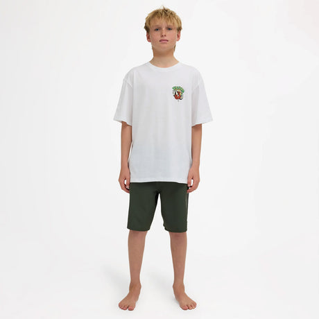 VOLCOM Kids Pro Stone Mod Youth Boardshorts - Squadron Green