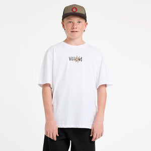 VOLCOM Kids Sunfish Basic Tee - White