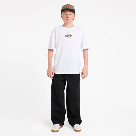 VOLCOM Kids Sunfish Basic Tee - White