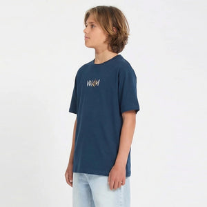 VOLCOM Kids Sunfish Tee - Dust Bowl Indigo