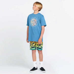 VOLCOM Kids Uproar Mod Boardshort - Washed Ruby