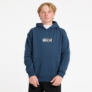 VOLCOM Kids Watanite Pullover - Dust Bowl Indigo