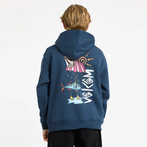 VOLCOM Kids Watanite Pullover - Dust Bowl Indigo