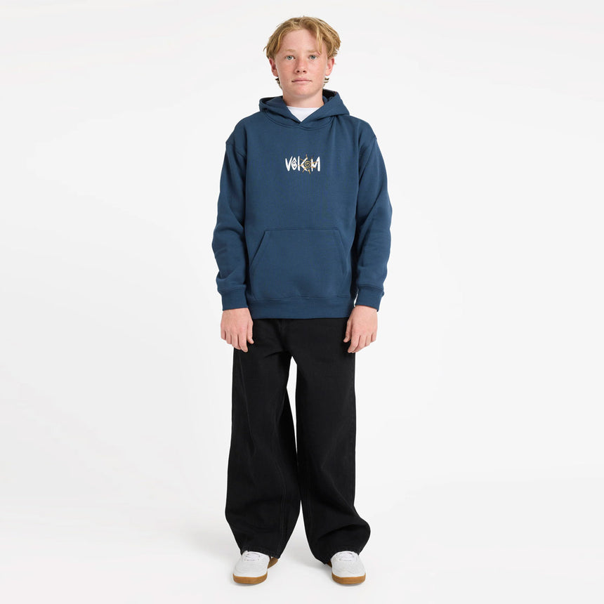 VOLCOM Kids Watanite Pullover - Dust Bowl Indigo