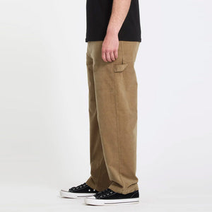VOLCOM Kraftsman Cord Pant - Dark Khaki