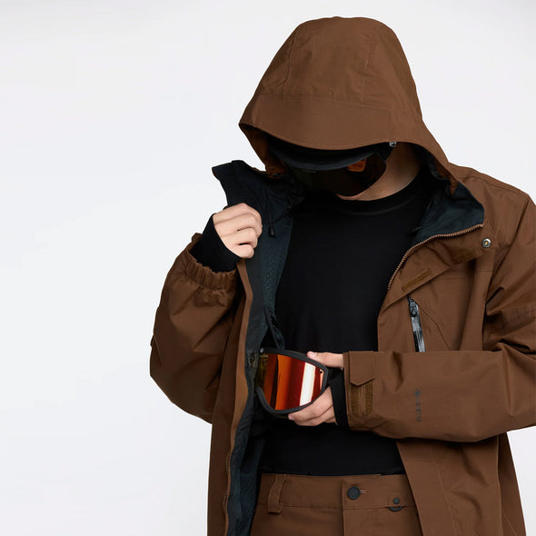 VOLCOM L Gore-Tex Jacket 2026 - Brown