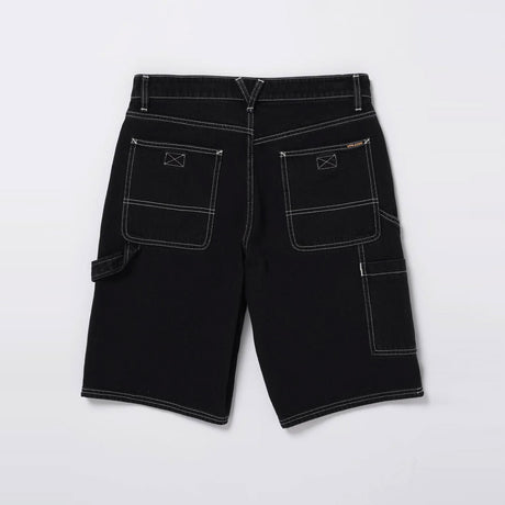 VOLCOM Labored Denim Utility Short - Black