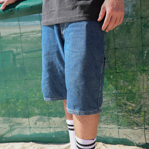VOLCOM Labored Denim Utility Short - Indigo Ridge Wash