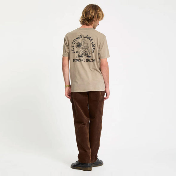 VOLCOM Liquor Locker Tee - Brindle