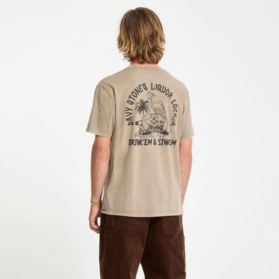 VOLCOM Liquor Locker Tee - Brindle