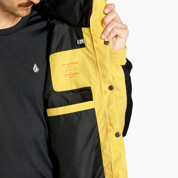 VOLCOM Longo Gore-Tex Jacket 2025 - Dark Yellow