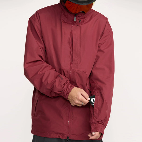 VOLCOM Longo Gore-Tex Jacket 2026 - Burnt Red