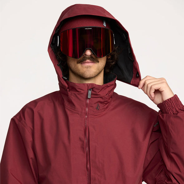 VOLCOM Longo Gore-Tex Jacket 2026 - Burnt Red
