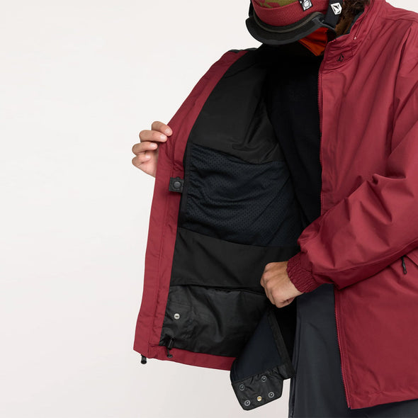 VOLCOM Longo Gore-Tex Jacket 2026 - Burnt Red