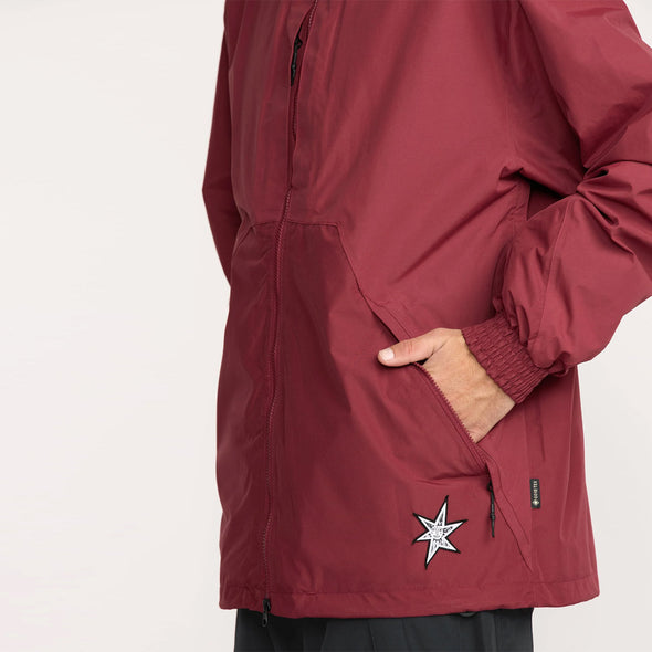 VOLCOM Longo Gore-Tex Jacket 2026 - Burnt Red