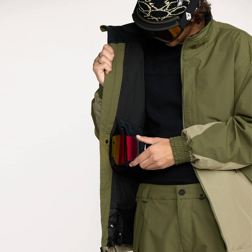 VOLCOM Longo Gore-Tex Jacket 2026 - Dark Olive