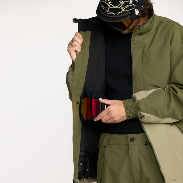 VOLCOM Longo Gore-Tex Jacket 2026 - Dark Olive
