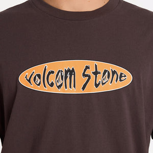 VOLCOM Lower Case Loose Tee - Cacao
