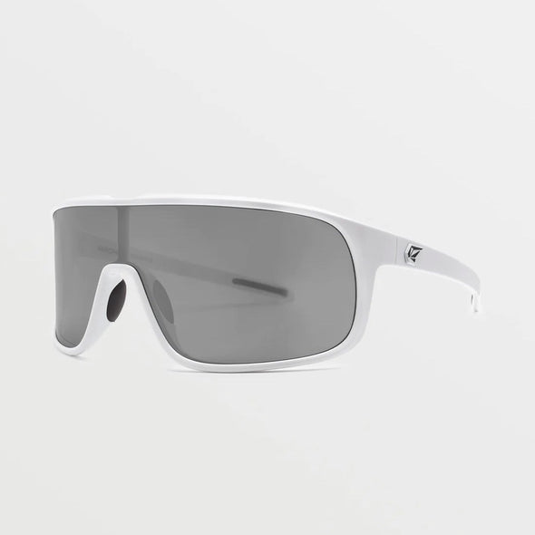 VOLCOM Macho Sunglasses - Gloss White