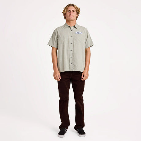 VOLCOM Magna Short Sleeve Shirt - Stone