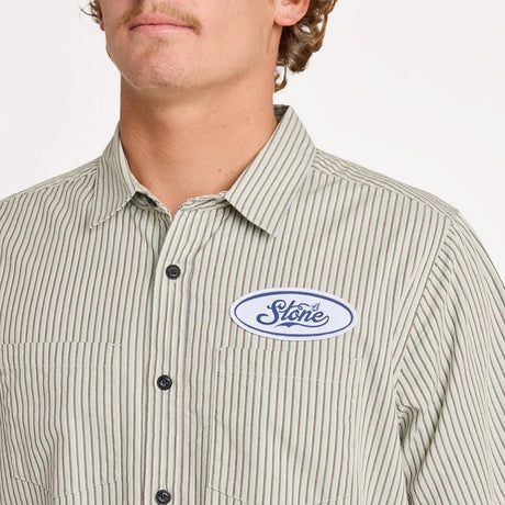 VOLCOM Magna Short Sleeve Shirt - Stone