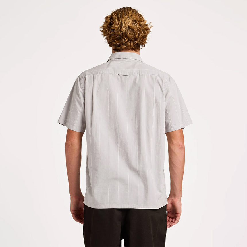 VOLCOM Magna Short Sleeve Shirt - Tower Grey