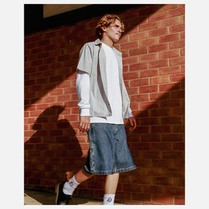 VOLCOM Magna Short Sleeve Shirt - Tower Grey