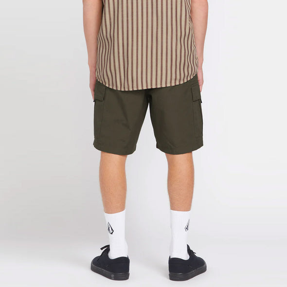 VOLCOM March Cargo Elastic Waist Short - Wren