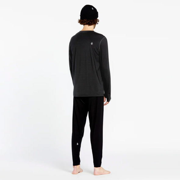 VOLCOM Merino Blend Base Layer Crew - Black