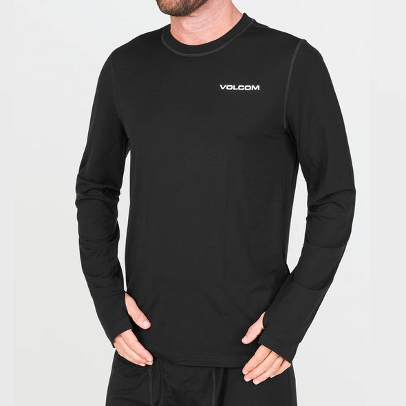 VOLCOM Merino Blend Base Layer Crew - Black