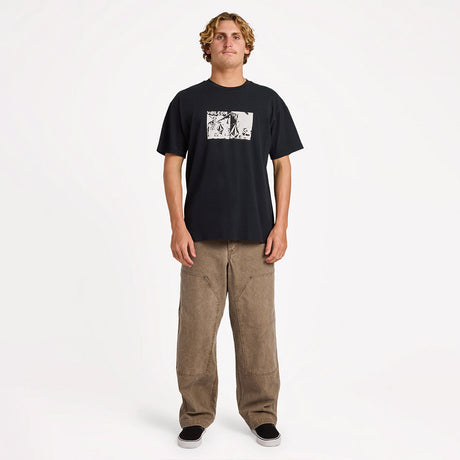 VOLCOM Mirrors Loose Tee - Black