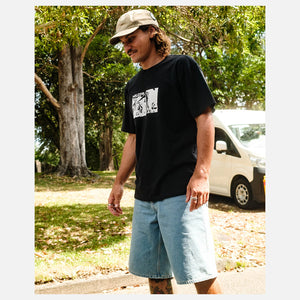 VOLCOM Mirrors Loose Tee - Black