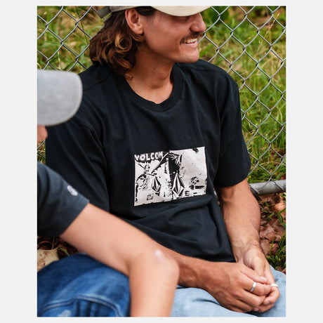 VOLCOM Mirrors Loose Tee - Black