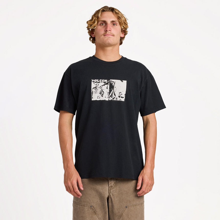 VOLCOM Mirrors Loose Tee - Black
