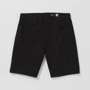 VOLCOM Modown Canvas 5 Pocket Short - Black