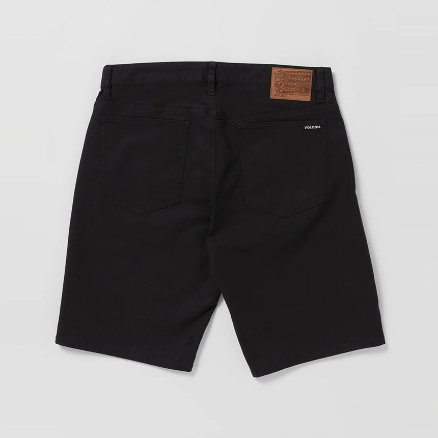 VOLCOM Modown Canvas 5 Pocket Short - Black