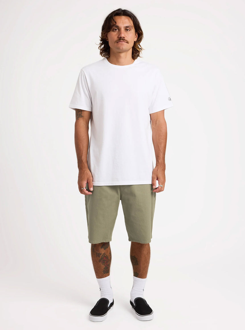 VOLCOM Modown Canvas 5 Pocket Short - Teak
